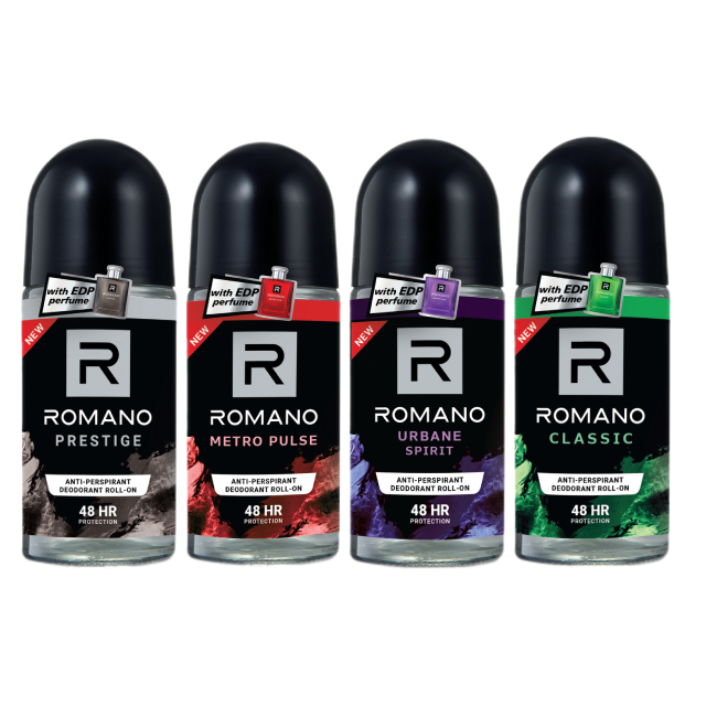 Romano Deodorant Roll On 50ml - Image 1
